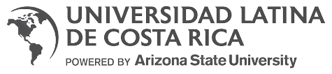 Logo e Universidad Latina de Costa Rica