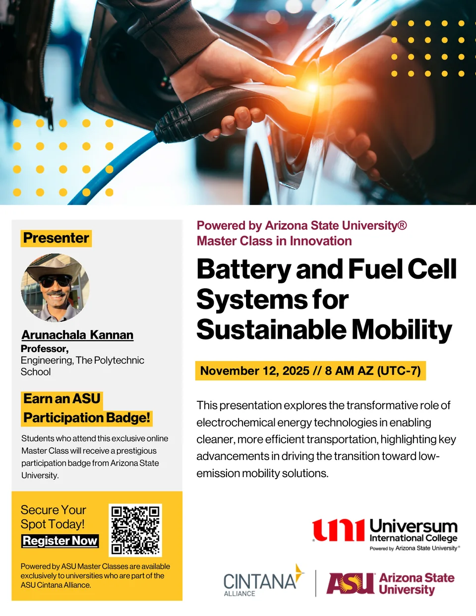 Posteri arkivor i 2025 per Battery and Fuel Cell Systems for Sustainable Mobility