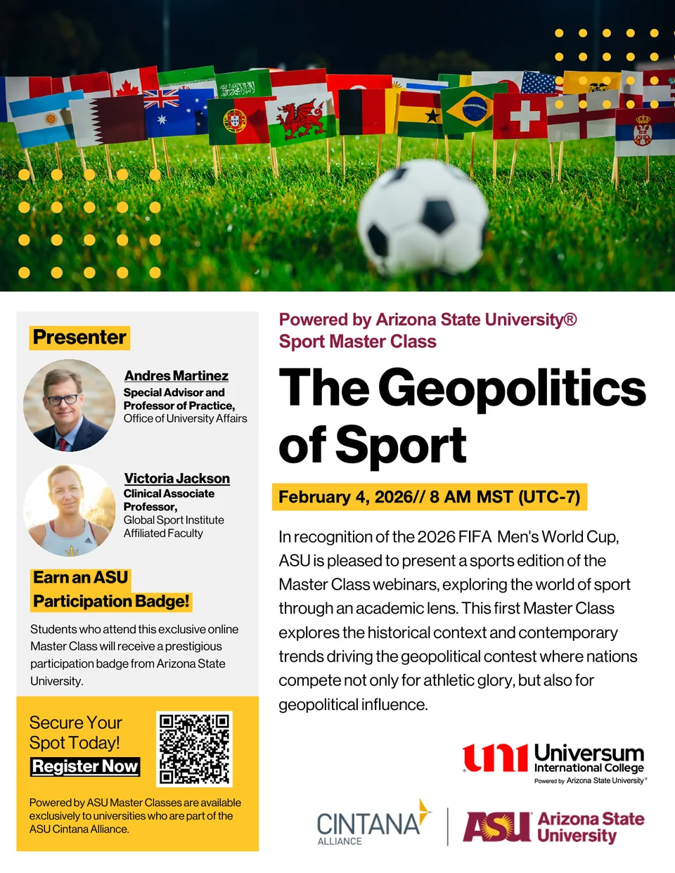 Posteri arkivor i 2026 per The Geopolitics of Sport