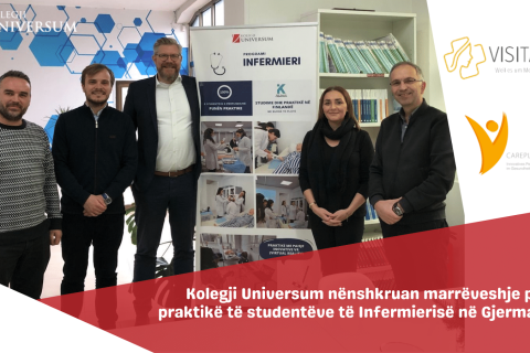 Kolegji Universum nënshkruan marrëveshje për praktikë të studentëve të Infermierisë në Gjermani (2)
