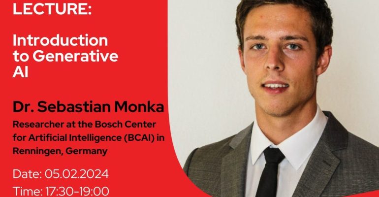 Sebastian Monka, hulumtues në Bosch, flet për Inteligjencen artificiale në UNI - Universum International College